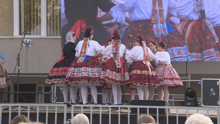 Kulturális műsor a Pécsváradi Leányvásáron