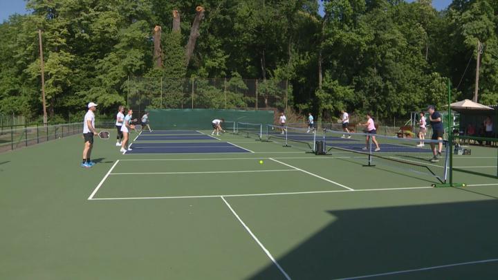 Pickleball pályaavató