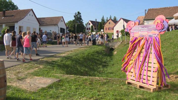 Palkonyai nyitott pincék