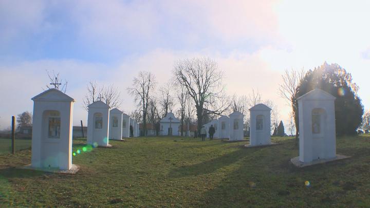 Felújított kálvária Szajkon