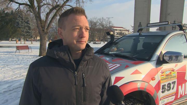 Mohácsi csapat a Budapest-Bamako Rallyn