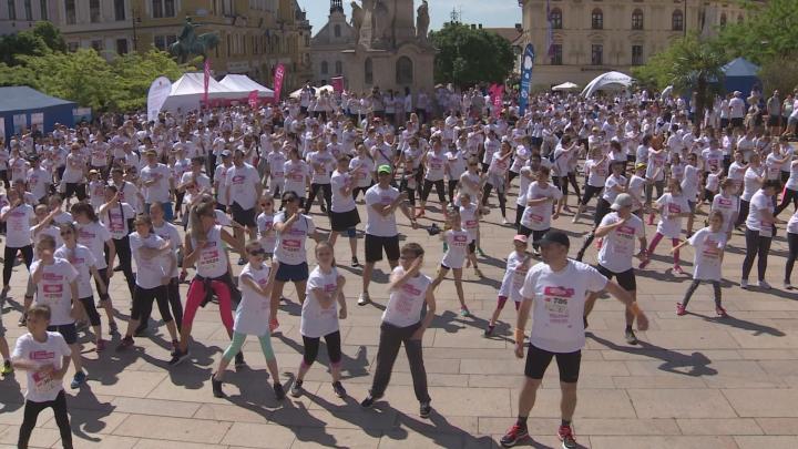 Közel 4000-en futottak Pécs belvárosában