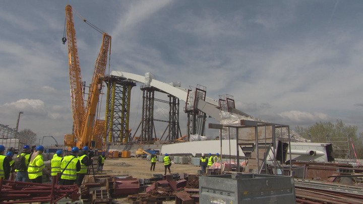 Út és hídépítés Mohácsnál