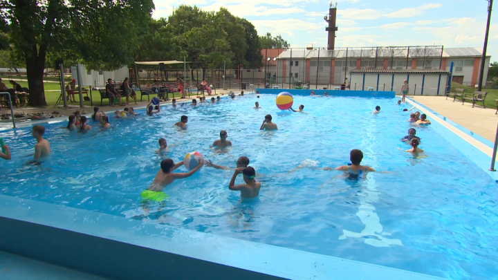 A bólyi iskola strandpartija